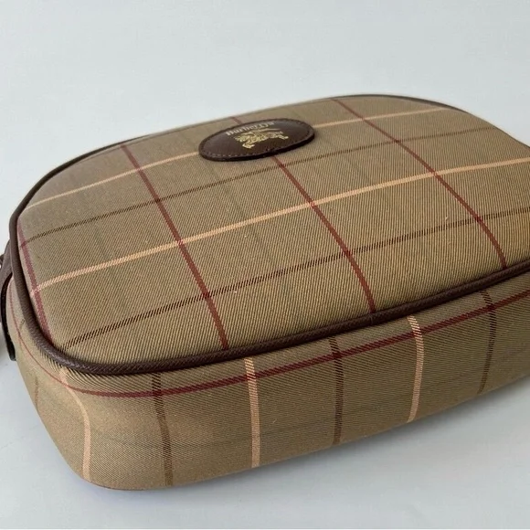 Burberrys House Check Nova Check Vintage HandBag EXCELLENT CONDITION 5.51x7.9” - Picture 8 of 8